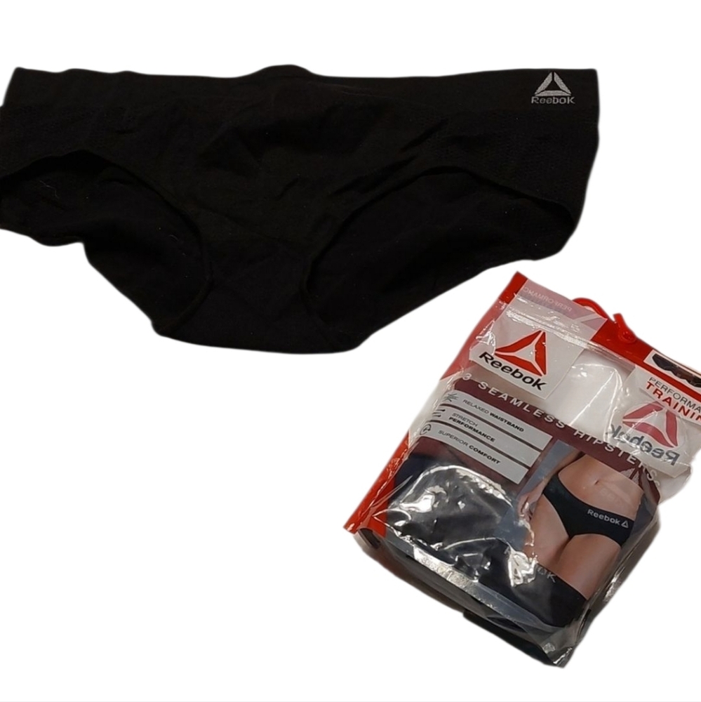 Reebok 3 Seamless Hipsters Performance Underwear 2X NEW